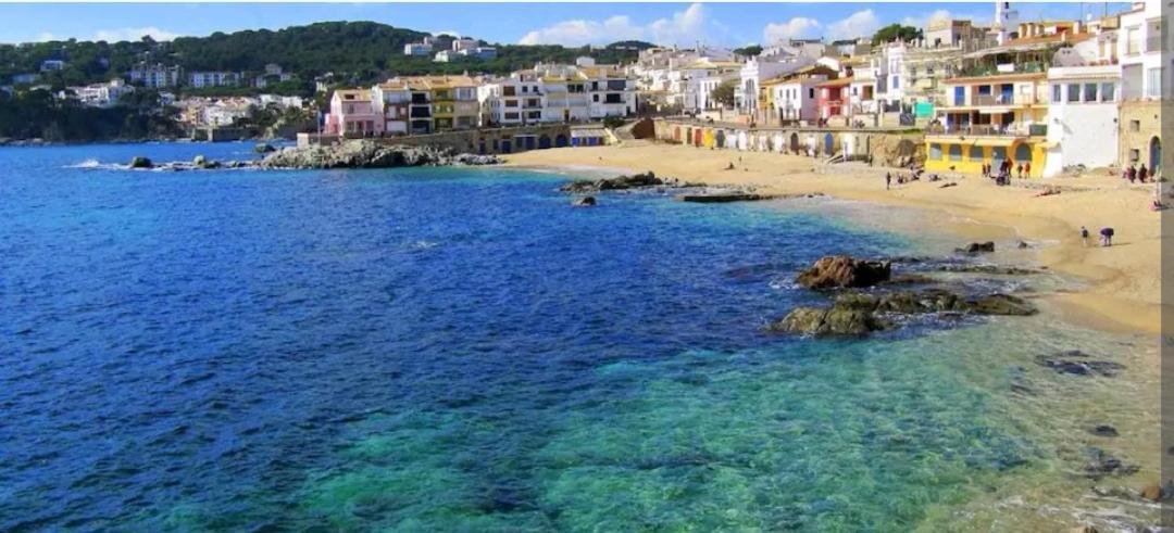 Apt Con Piscina En Calella De Palafrugell, Parking Gratuito ภายนอก รูปภาพ